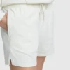4" lichtgewicht loungeshorts, C Logo