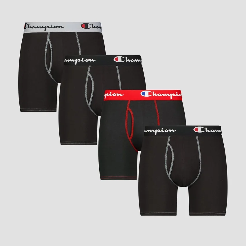 4-pack katoenen stretch boxershorts