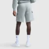 8" fleece cargoshort, C Logo