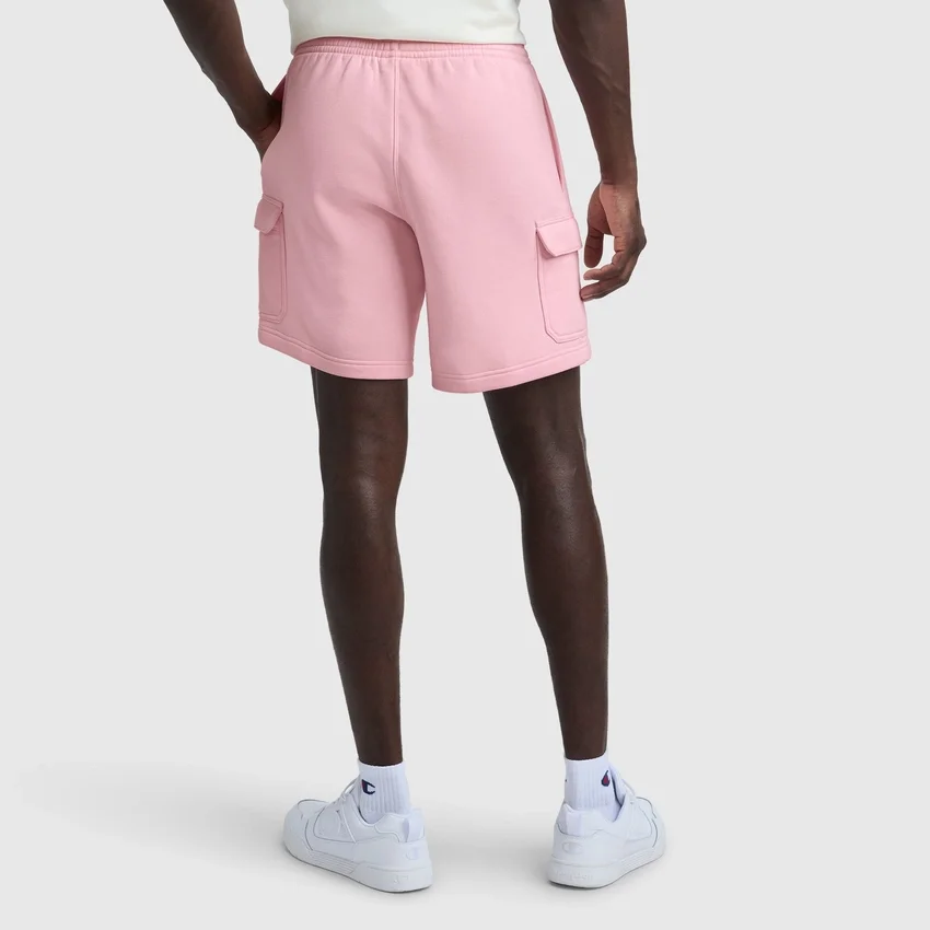 8" fleece cargoshort, C Logo