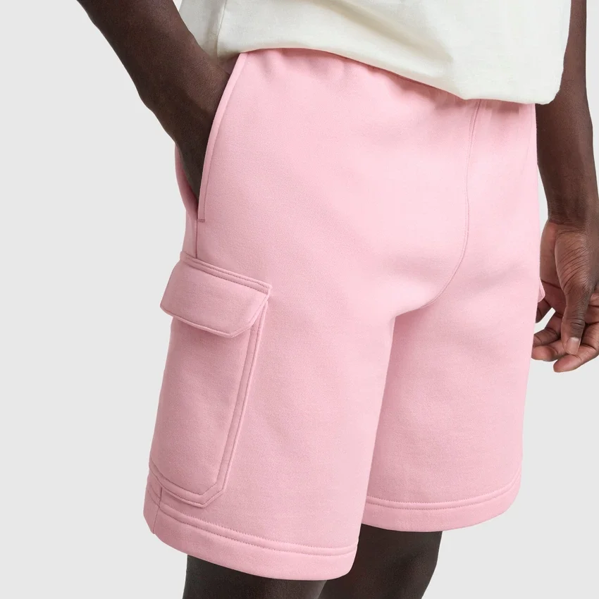 8" fleece cargoshort, C Logo