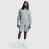 8" fleece cargoshort, C Logo