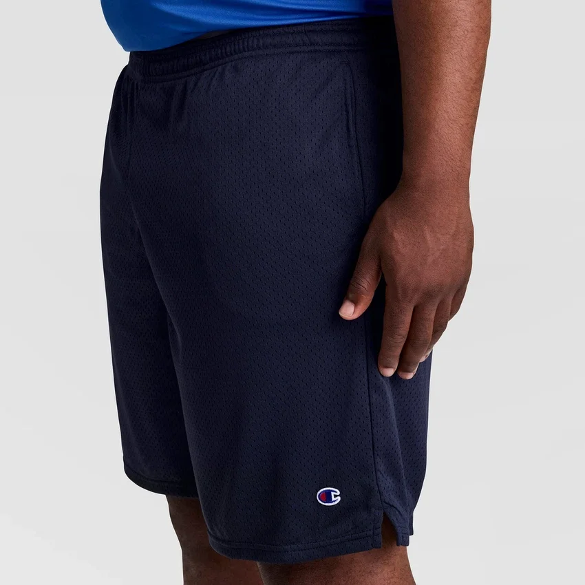 9" Classic Mesh Shorts, C Logo - Big & Tall
