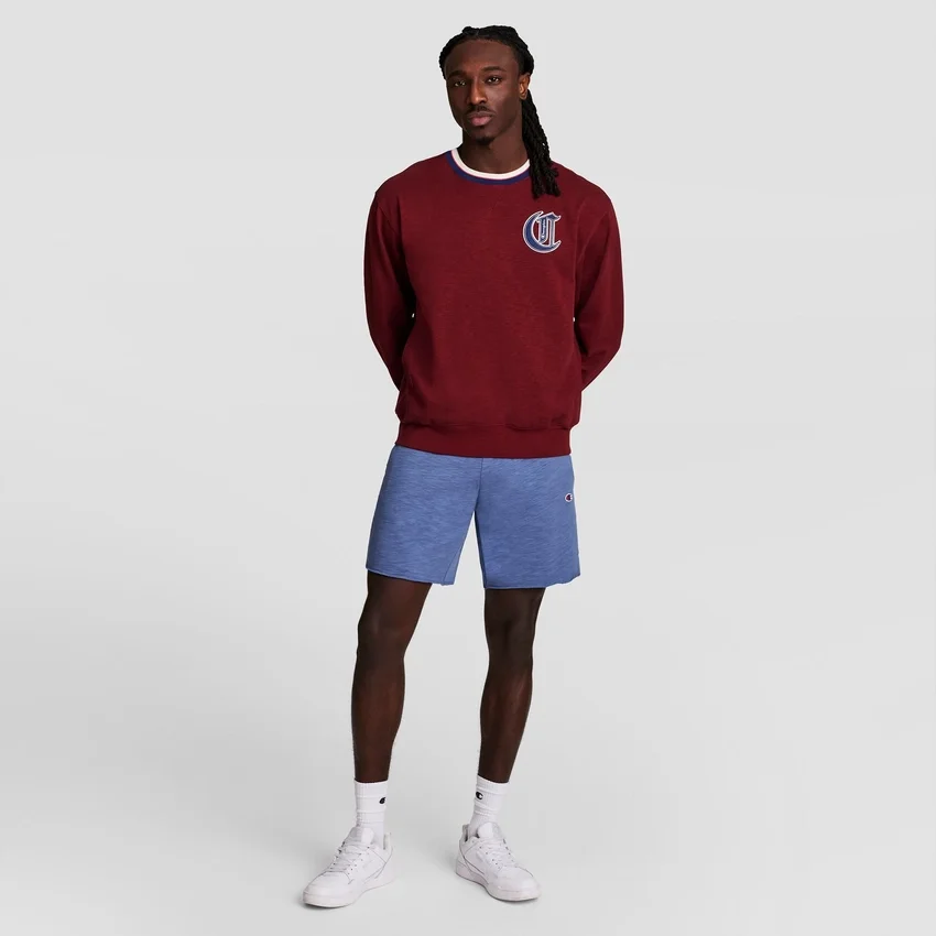 9" Modern Retro Washed Shorts, C Logo