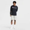 Klassiek T-shirt met lange mouwen en print, Script Logo