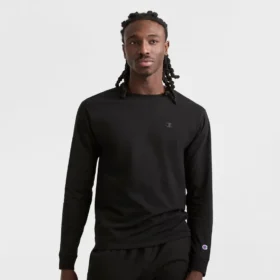 Klassiek T-shirt met lange mouwen, geborduurd C Logo