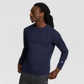 Klassiek T-shirt met lange mouwen, geborduurd C Logo