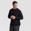 Klassiek T-shirt met lange mouwen, geborduurd C Logo – Big & Tall