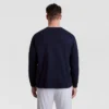 Klassiek T-shirt met lange mouwen, geborduurd C Logo – Big & Tall