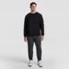 Klassiek T-shirt met lange mouwen, geborduurd C Logo – Big & Tall