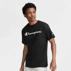 Klassiek T-shirt met print, Script Logo