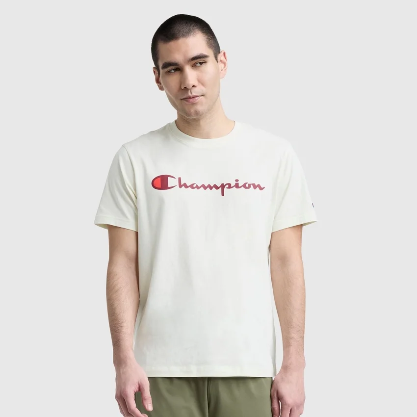Klassiek T-shirt met print, Script Logo