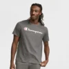 Klassiek T-shirt met print, Script Logo