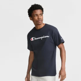 Klassiek T-shirt met print, Script Logo