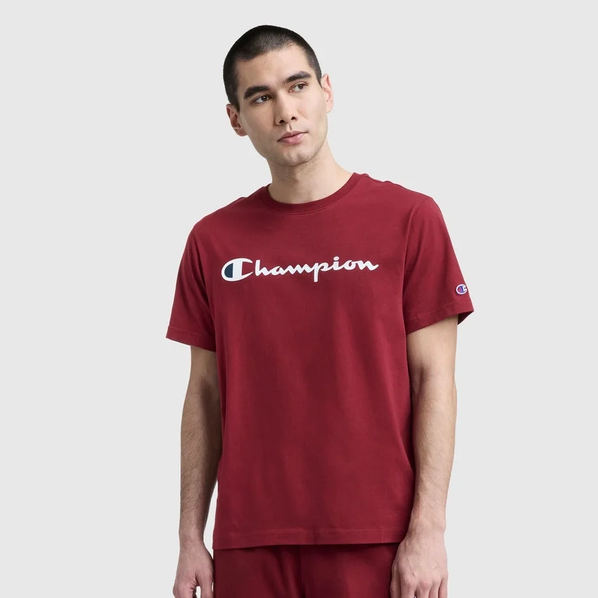Klassiek T-shirt met print, Script Logo