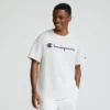 Klassiek T-shirt met print, Script Logo