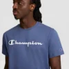 Klassiek T-shirt met print, Script Logo