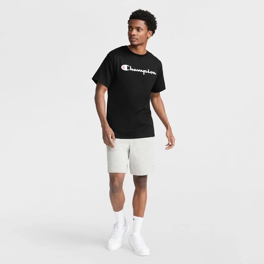 Klassiek T-shirt met print, Script Logo