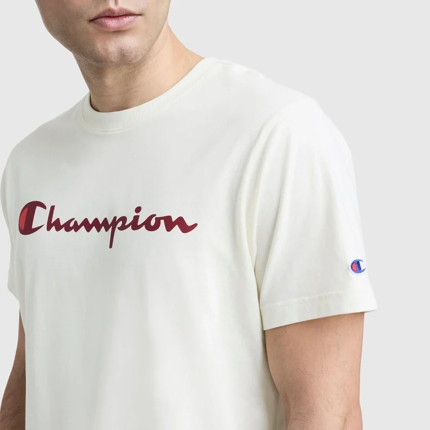 Klassiek T-shirt met print, Script Logo