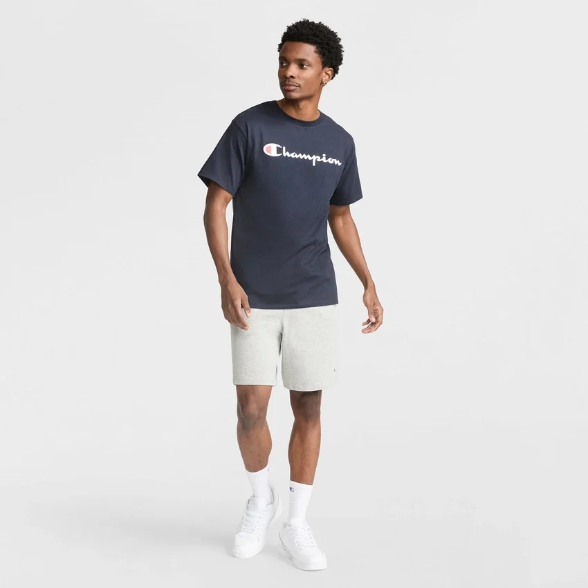 Klassiek T-shirt met print, Script Logo