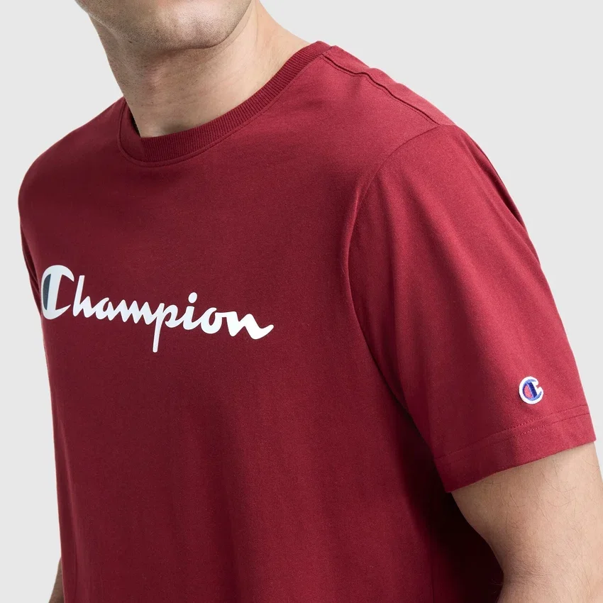Klassiek T-shirt met print, Script Logo