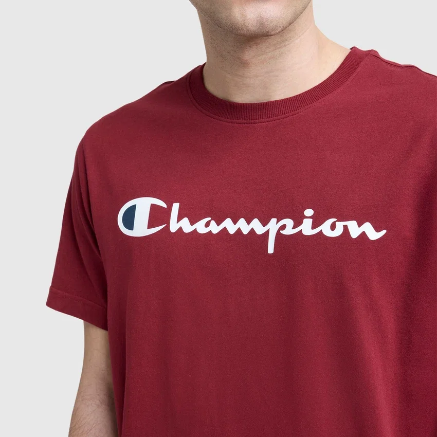 Klassiek T-shirt met print, Script Logo
