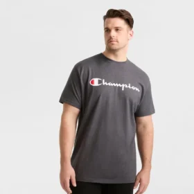 Klassiek T-shirt met print, Script Logo – Big & Tall