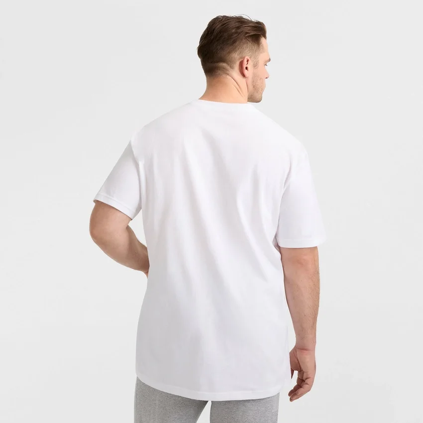 Klassiek T-shirt met print, Script Logo – Big & Tall