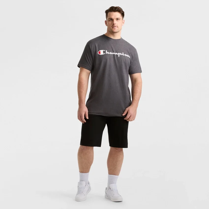 Klassiek T-shirt met print, Script Logo – Big & Tall