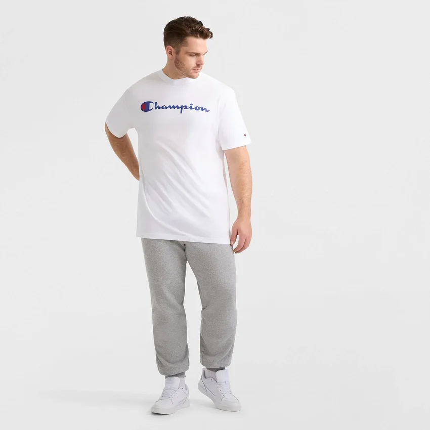 Klassiek T-shirt met print, Script Logo – Big & Tall