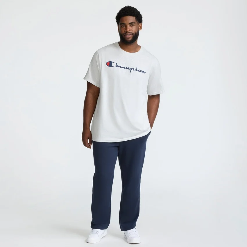 Klassiek T-shirt met print, Script Logo – Big & Tall
