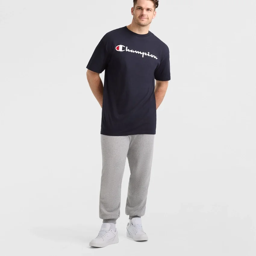 Klassiek T-shirt met print, Script Logo – Big & Tall