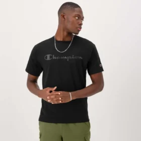 Klassiek T-shirt met print, ton-sur-ton Script Logo
