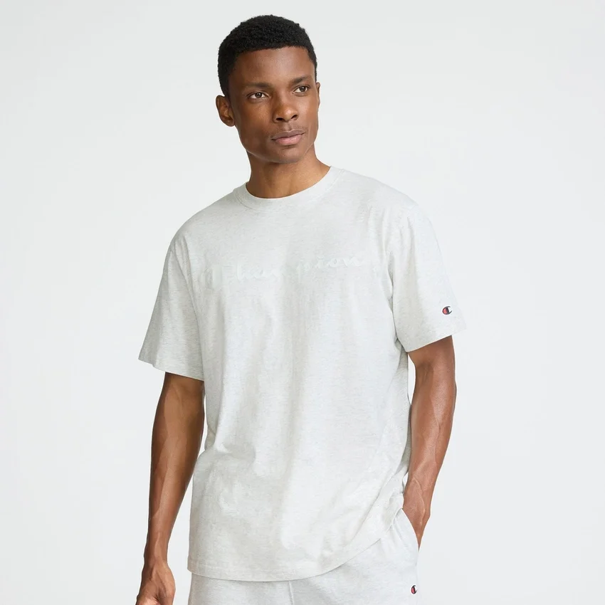 Klassiek T-shirt met print, ton-sur-ton Script Logo
