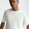 Klassiek T-shirt met print, ton-sur-ton Script Logo