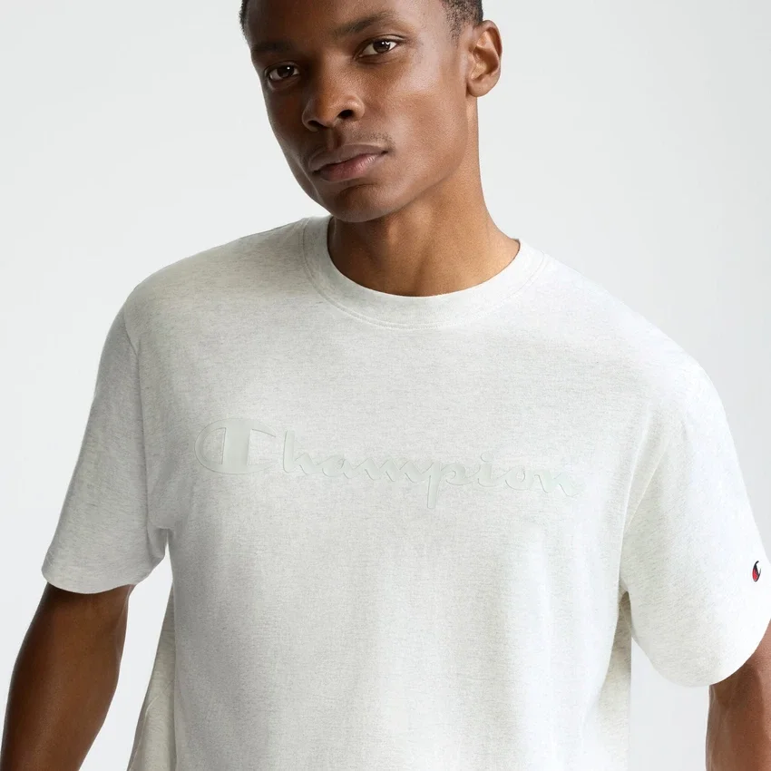 Klassiek T-shirt met print, ton-sur-ton Script Logo