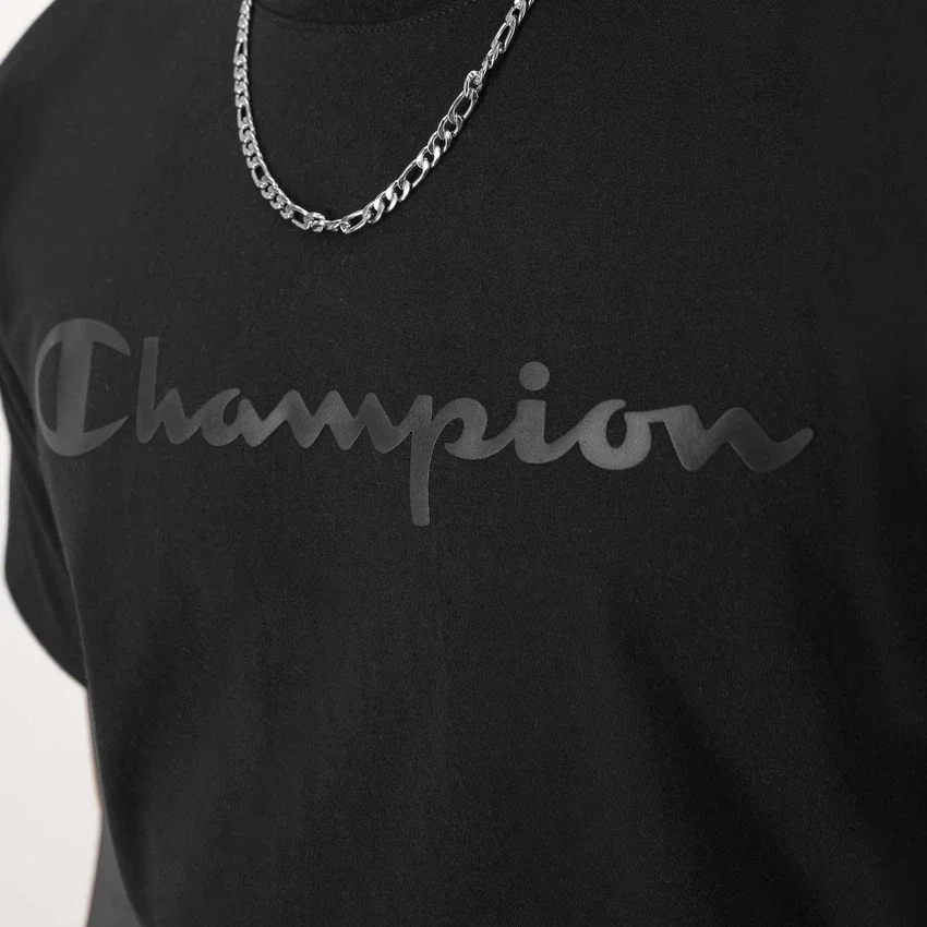 Klassiek T-shirt met print, ton-sur-ton Script Logo