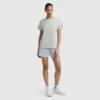 Klassiek T-shirt, ton-sur-ton opschrift op de linkerborst