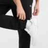Lichtgewicht loungebroek, getailleerde zoom, C Logo