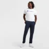 Lichtgewicht loungebroek, getailleerde zoom, C Logo
