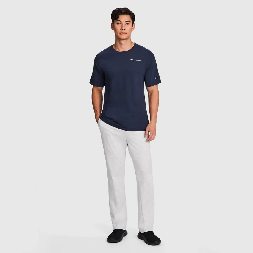 Lichtgewicht loungebroek, open zoom, C Logo