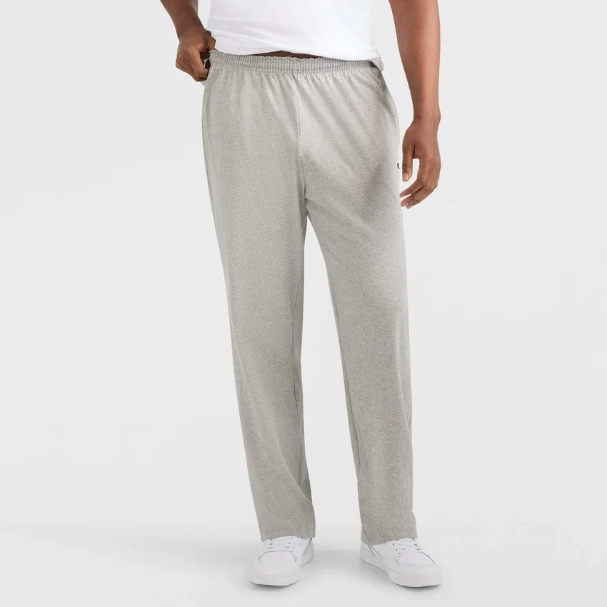 Lichtgewicht loungebroek, open zoom, C Logo - Big & Tall