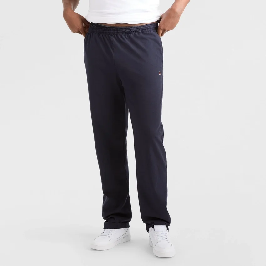 Lichtgewicht loungebroek, open zoom, C Logo - Big & Tall