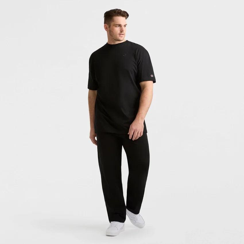 Lichtgewicht loungebroek, open zoom, C Logo - Big & Tall