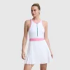 Match Point-tennisjurk, geborduurd Script Logo
