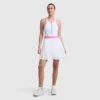 Match Point-tennisjurk, geborduurd Script Logo