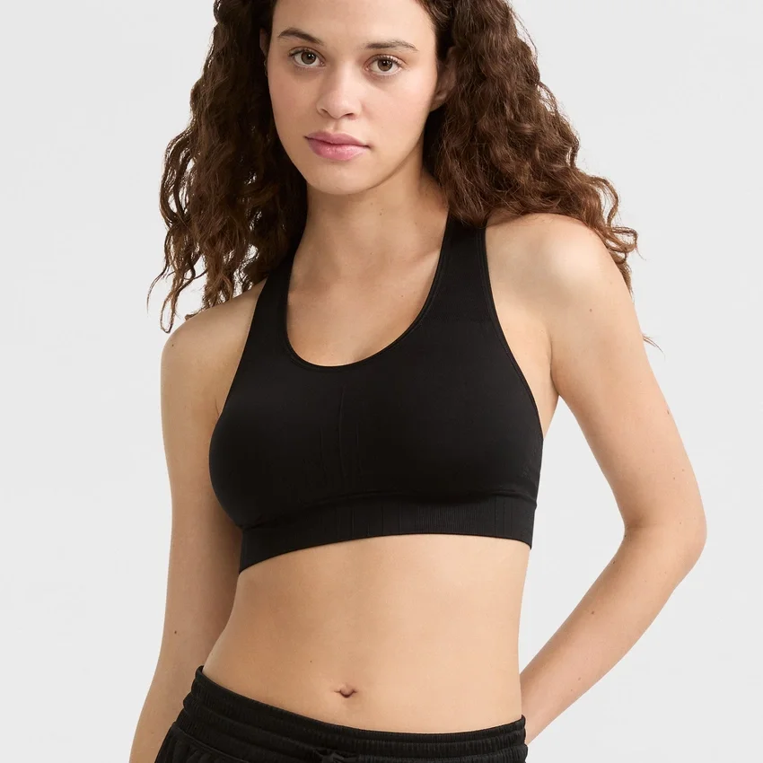 Naadloze sportbeha met racerback