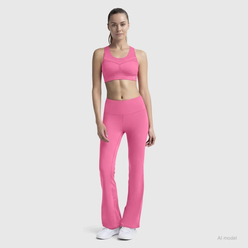 Naadloze sportbeha met racerback
