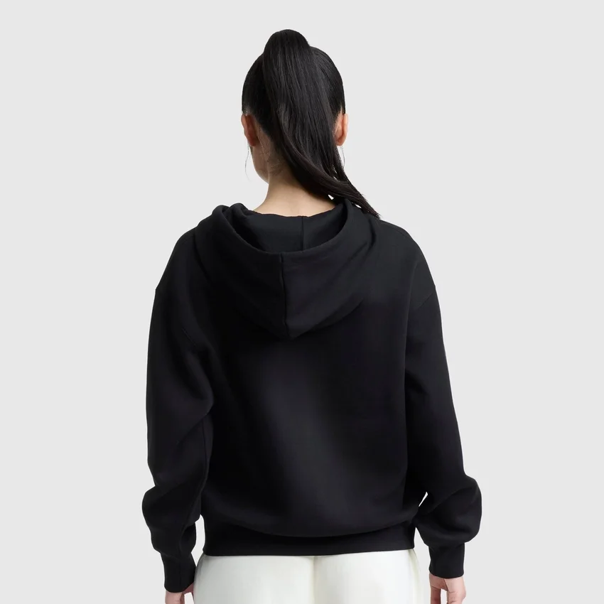 Powerblend fleece-hoodie met ritssluiting, C Logo