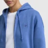 Powerblend fleece-hoodie met ritssluiting, C Logo